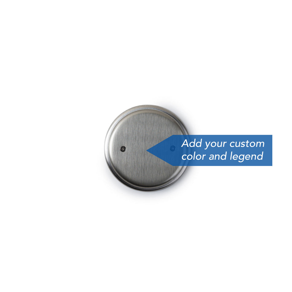 59 Series Round 4.5 inch push plate