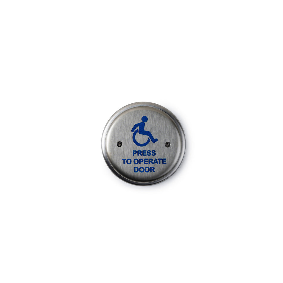 59 Series Round 4.5 inch push plate