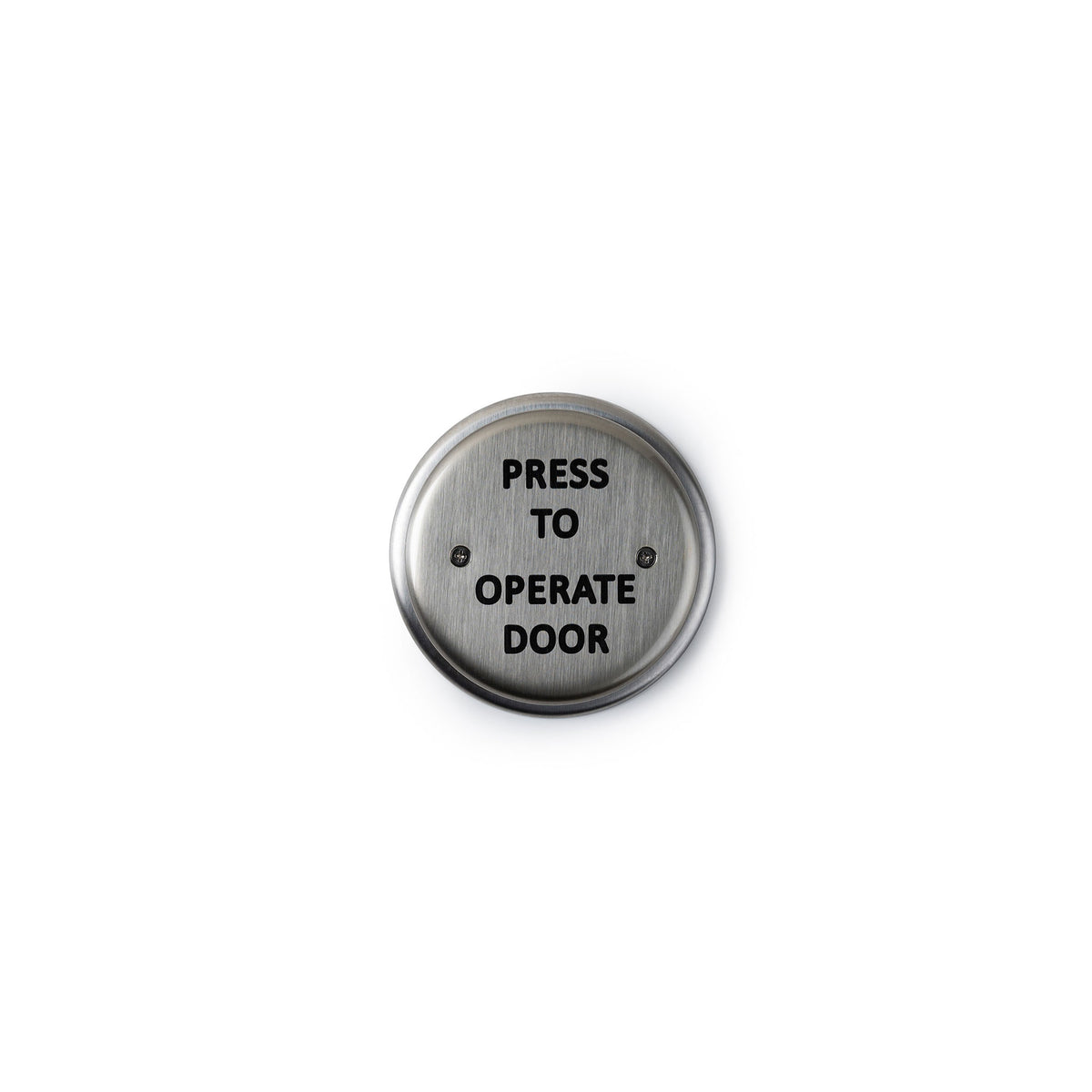 59 Series Round 4.5 inch push plate