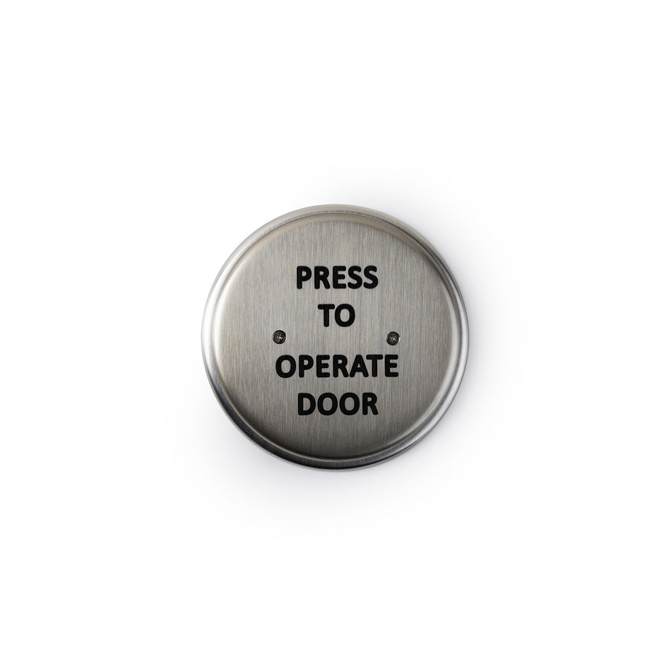 59 Series Round 6 inch push plate