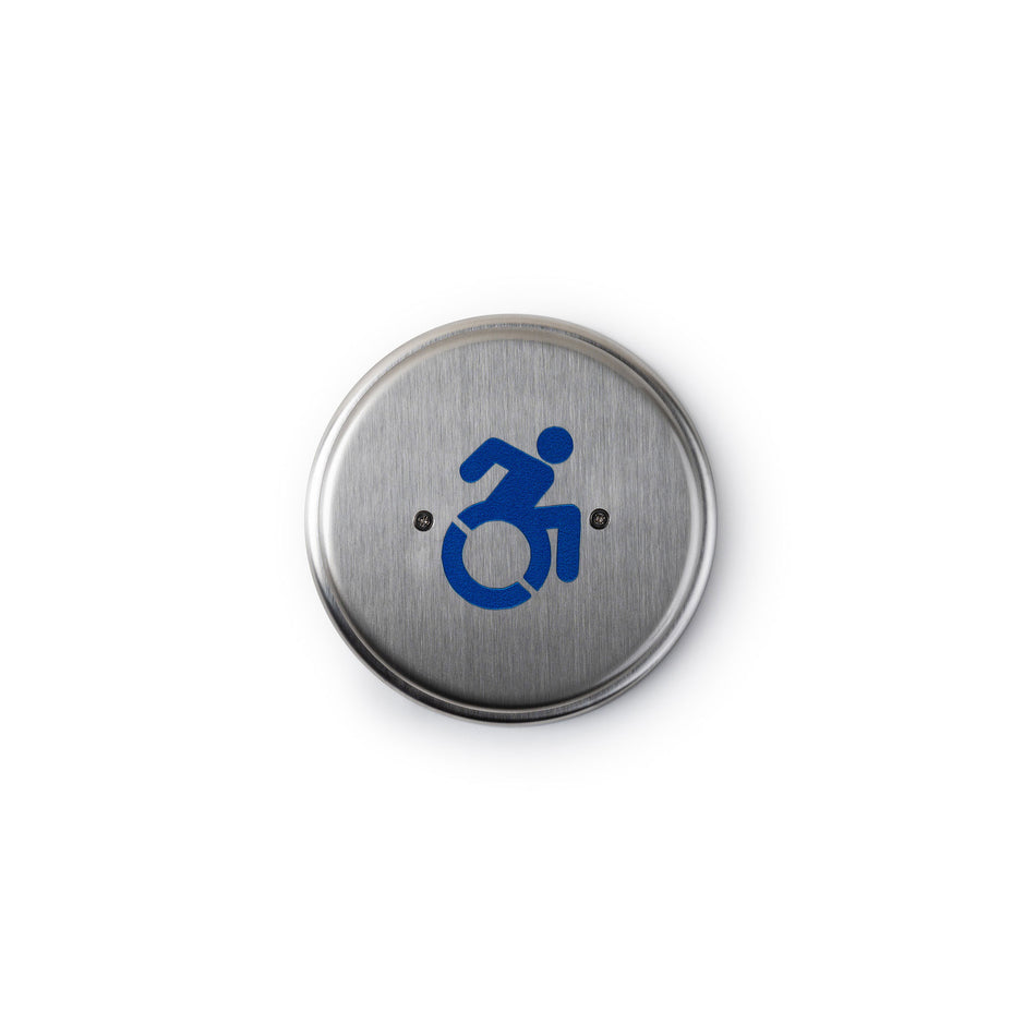 59 Series Round 6 inch push plate