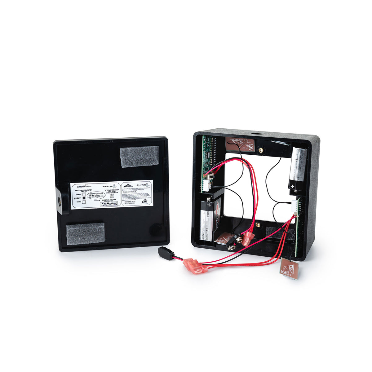 square push plate box
