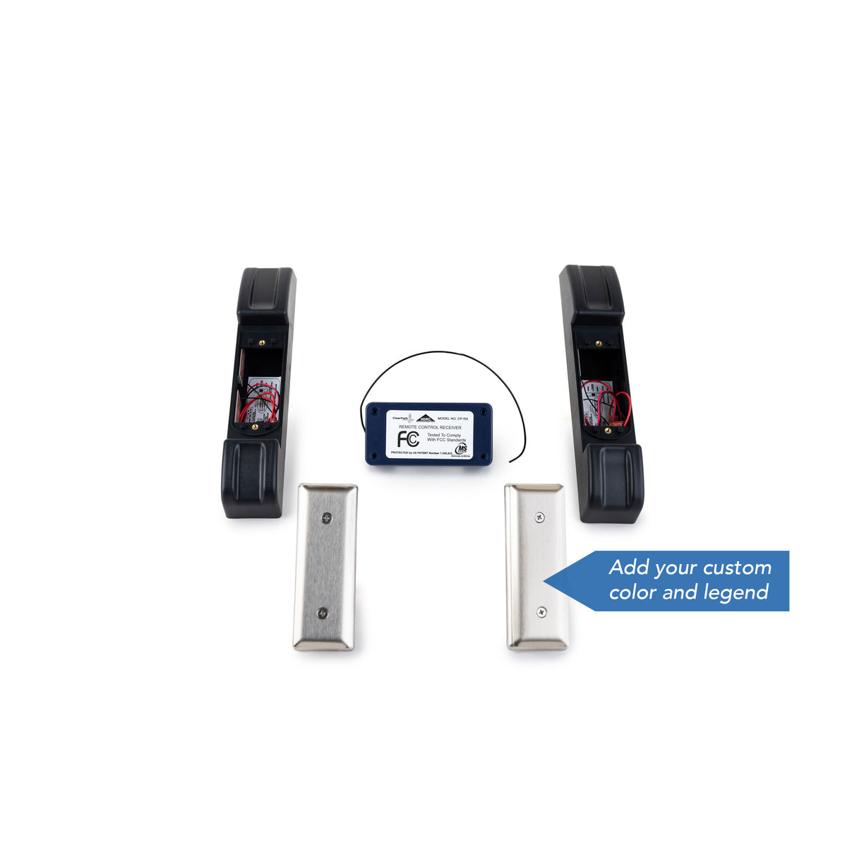 Clear Path push plate kit