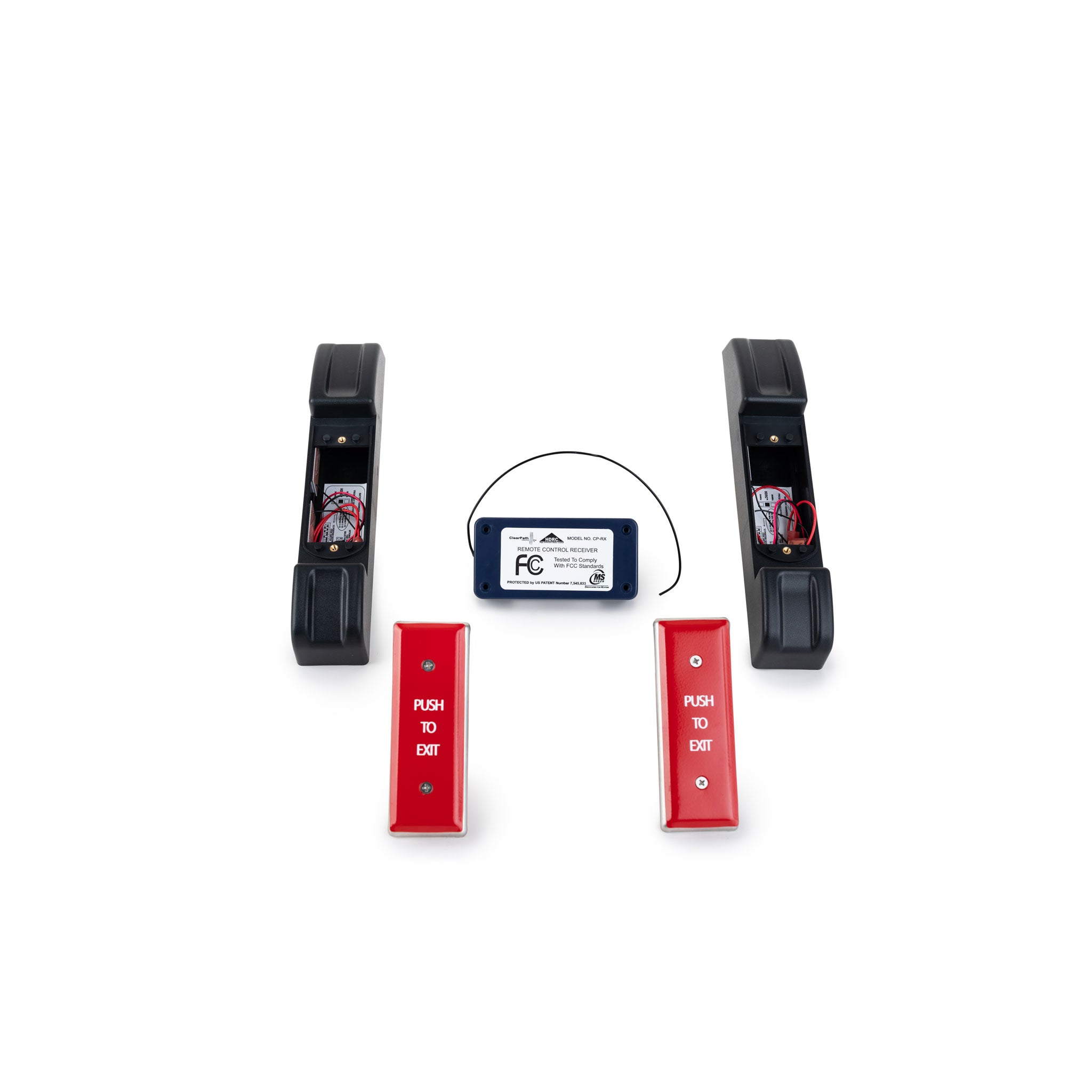 Clear Path push plate kit