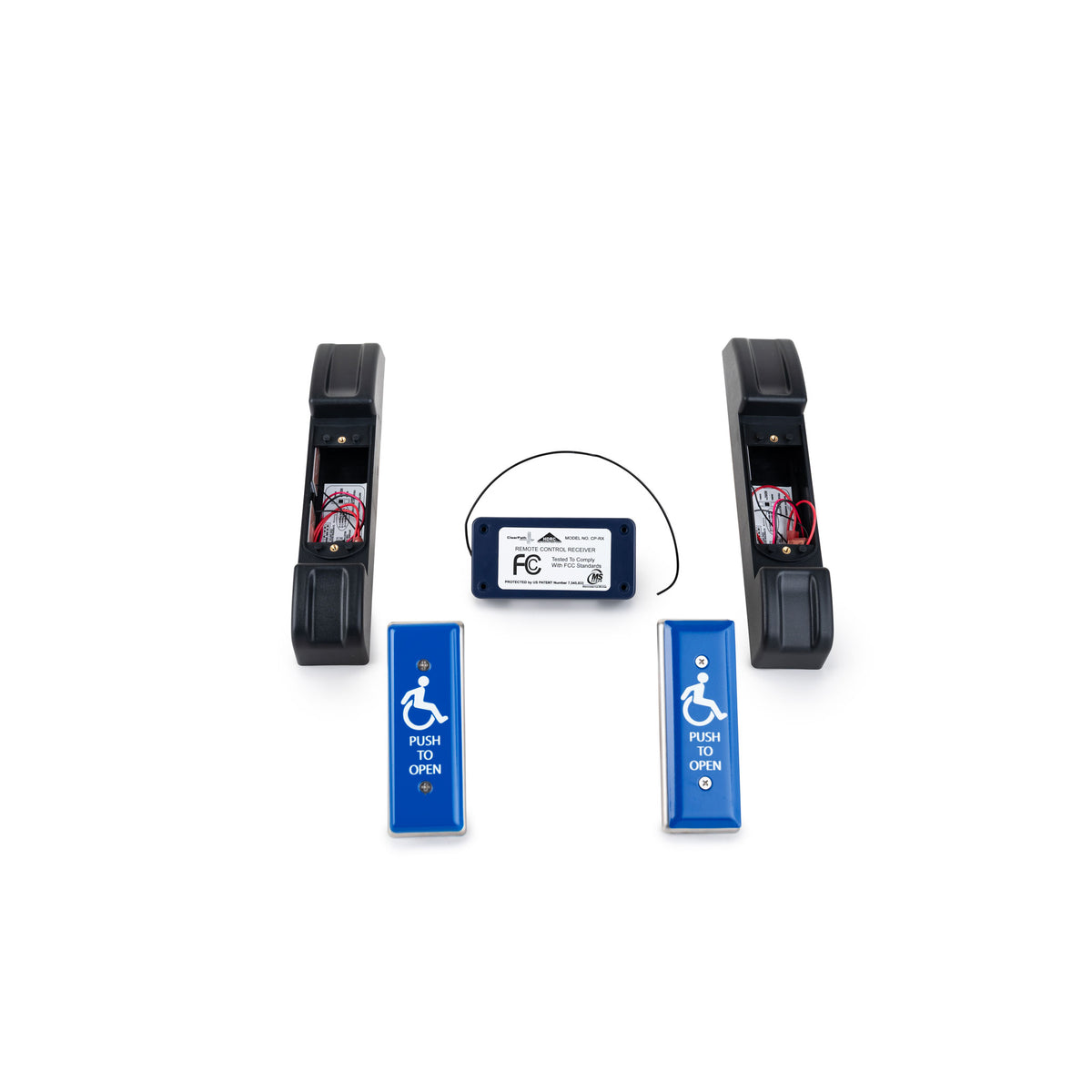 Clear Path push plate kit