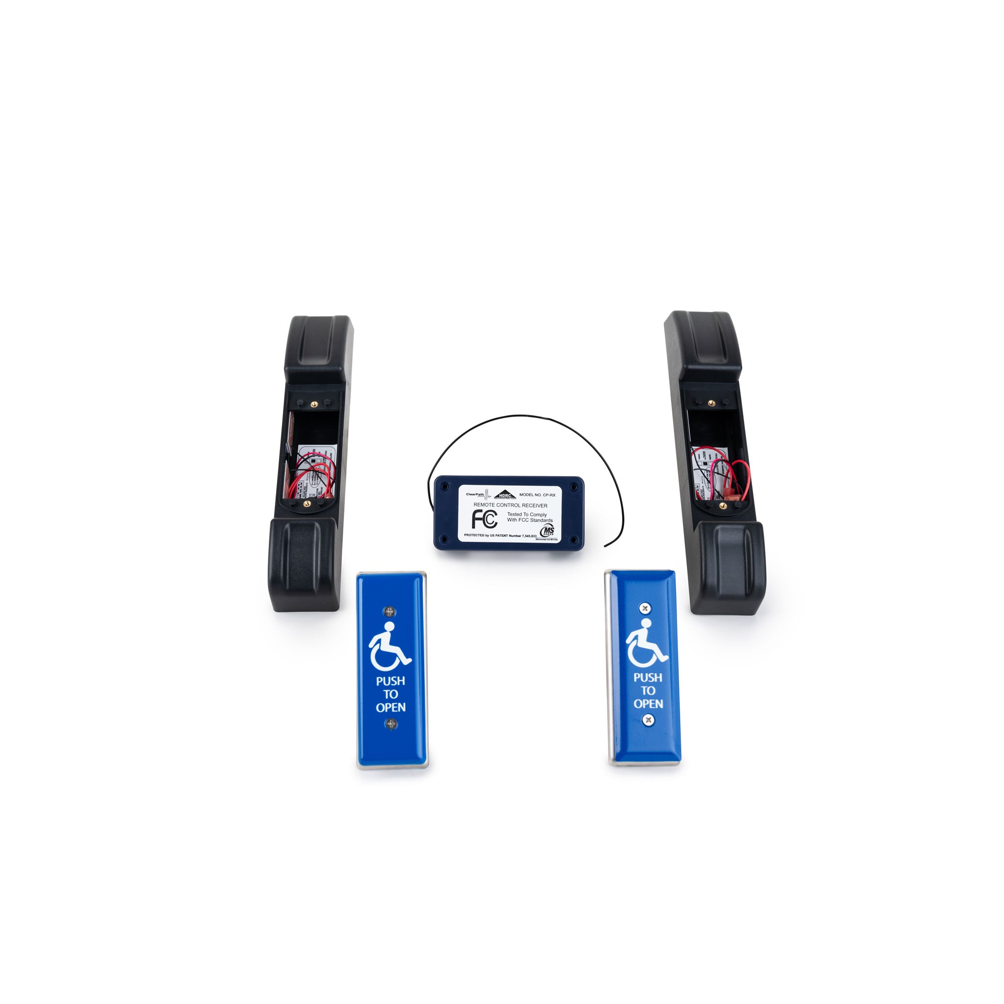 Clear Path push plate kit