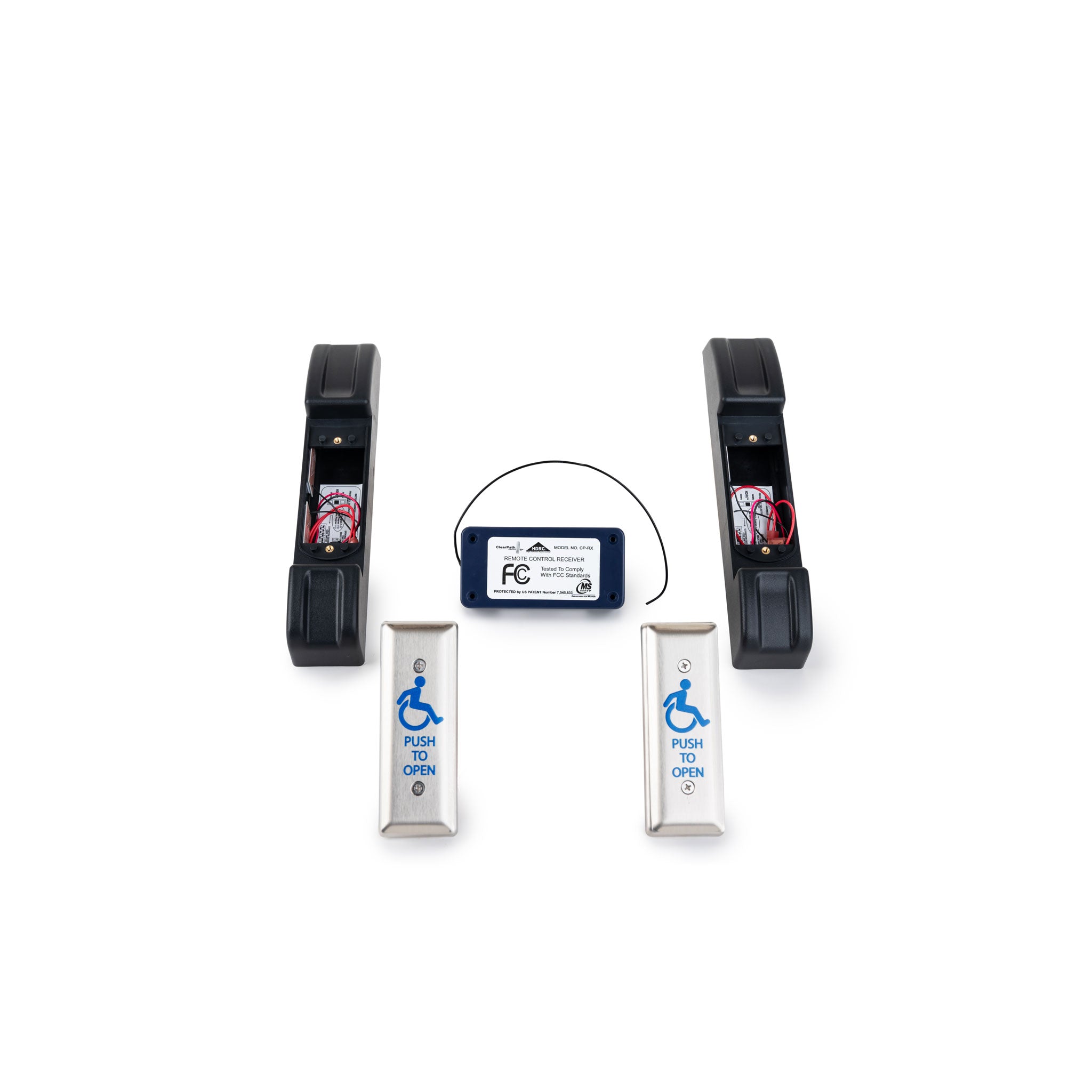 Clear Path push plate kit