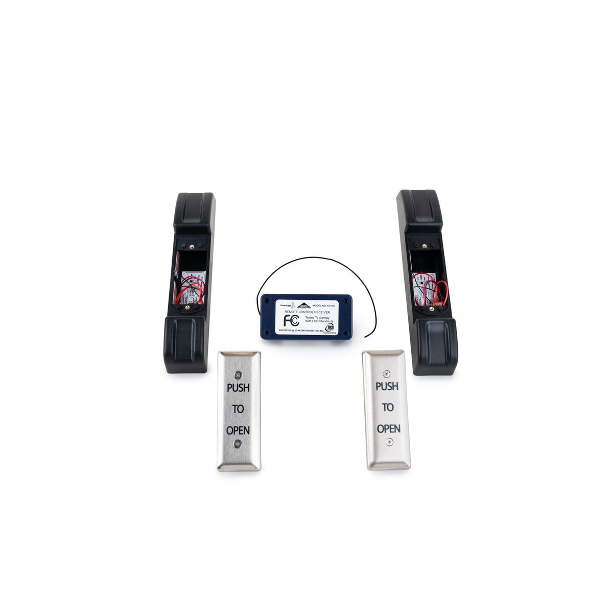Clear Path push plate kit