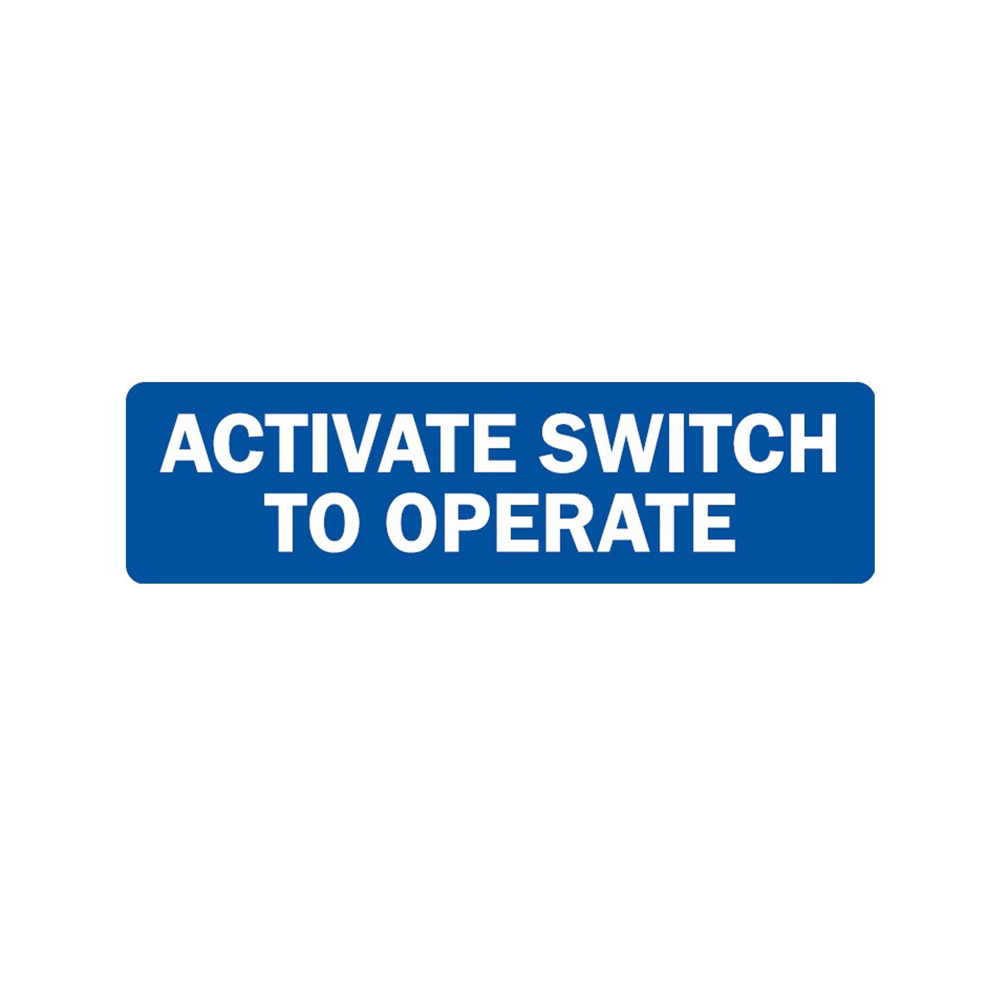 automatic door safety decal