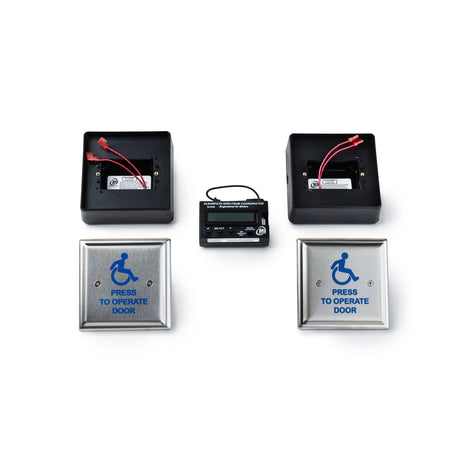 radio control stainless steel push plate kit
