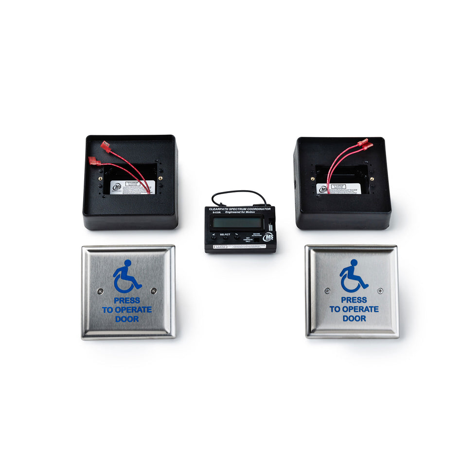 radio control stainless steel push plate kit