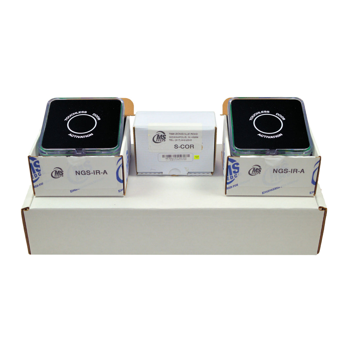 touchless door activation radio control kit