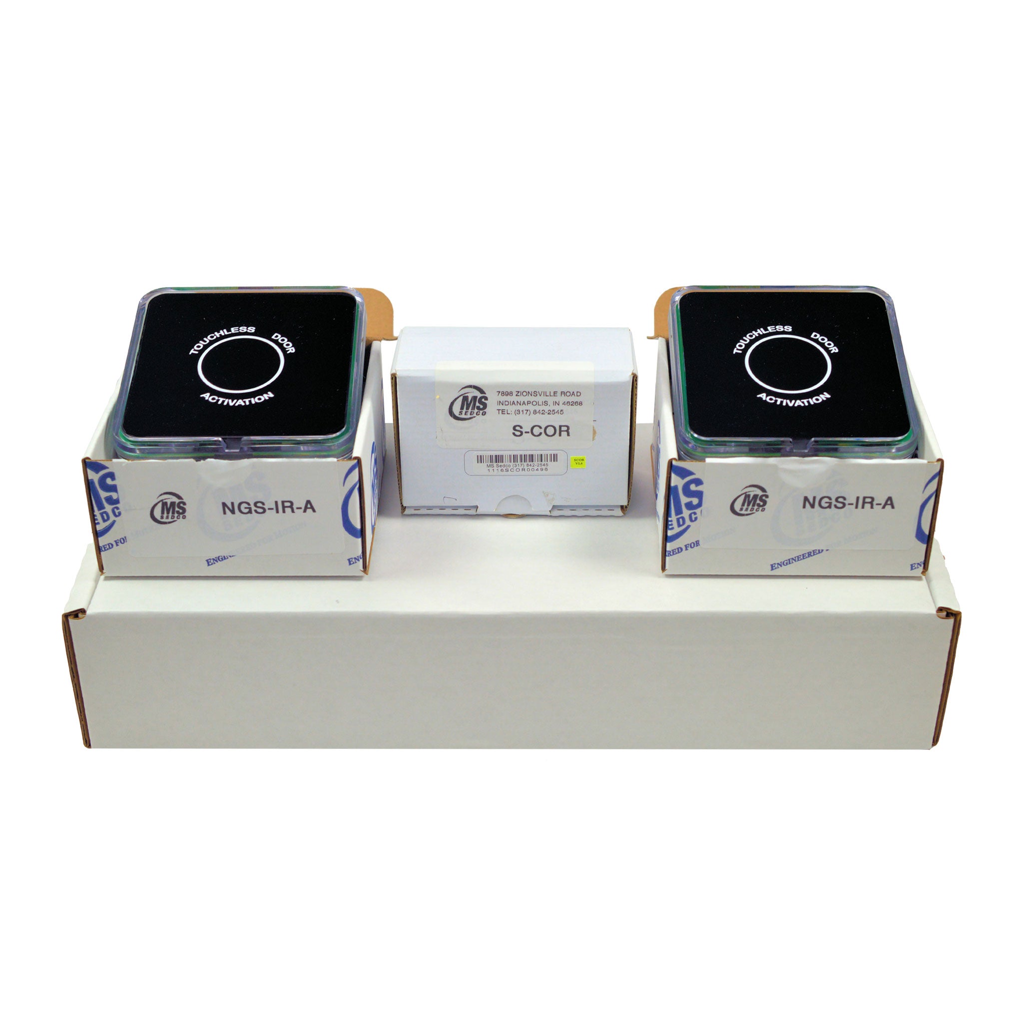 touchless door activation radio control kit