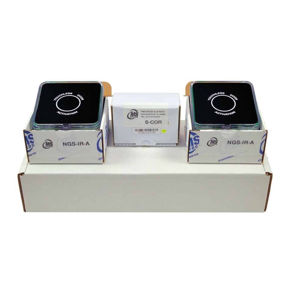 touchless door activation radio control kit