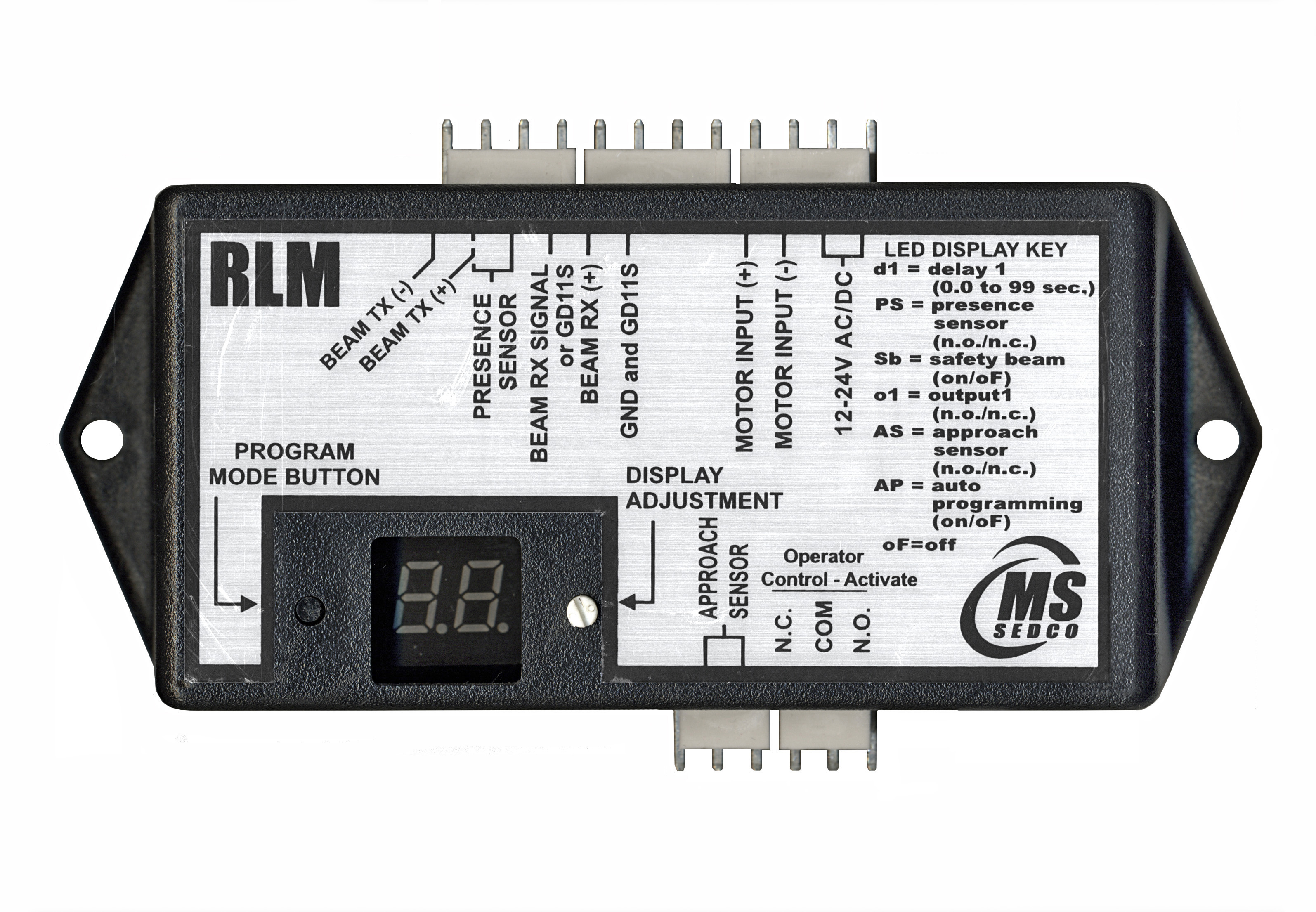 RLM Relay Lockout Module with Optional Safety Beams